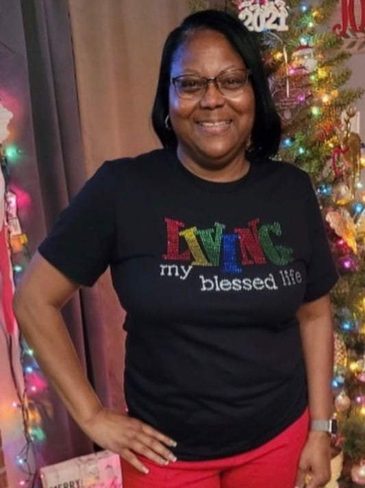 ‘Living My Blessed Life’ tee